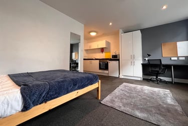 1 bed studio, Goldsmith Street, City Centre, Nottingham, NG15ND - Image 1